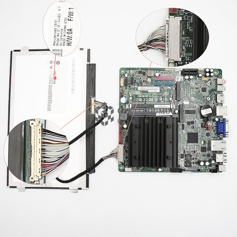 LVDS LCD Panel cable support 4 - đánh giá và giá Ipex Connector