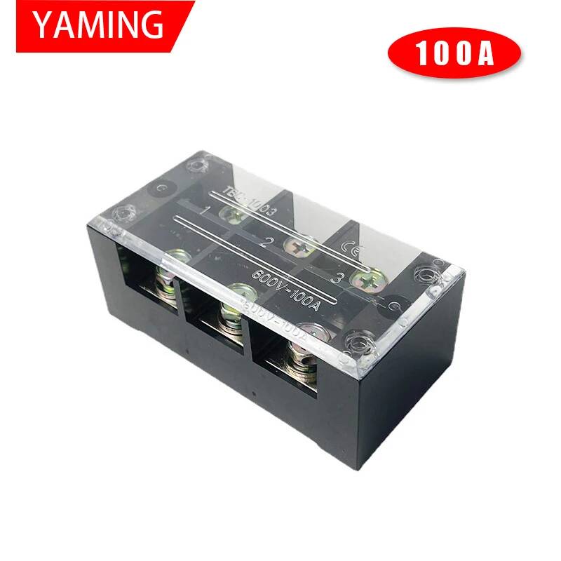 TBC-1003 100A 3P 600V 6 Tô Vít - đánh giá và giá Screw Terminal Block
