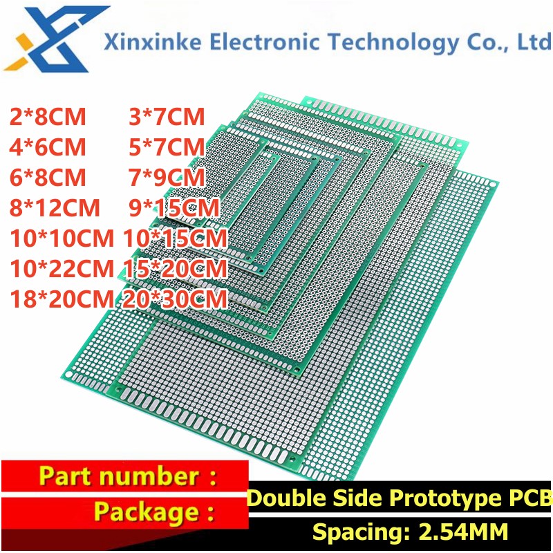 5PCS 2.54MM 7*9CM 3cm*7cm 5x7  - đánh giá và giá Pcb Prototyping Board