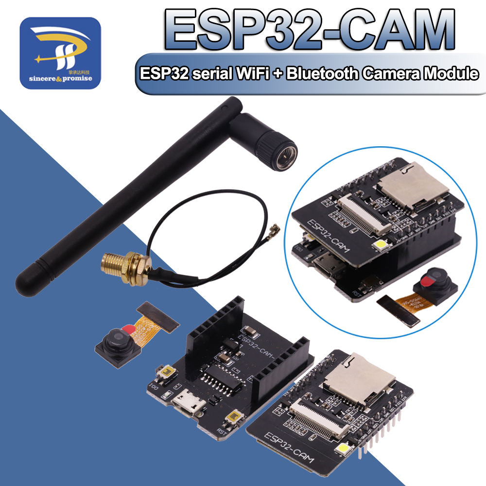 ESP32-CAM Module WiFi 2.4G Ăng - đánh giá và giá Antenna 2.4Ghz