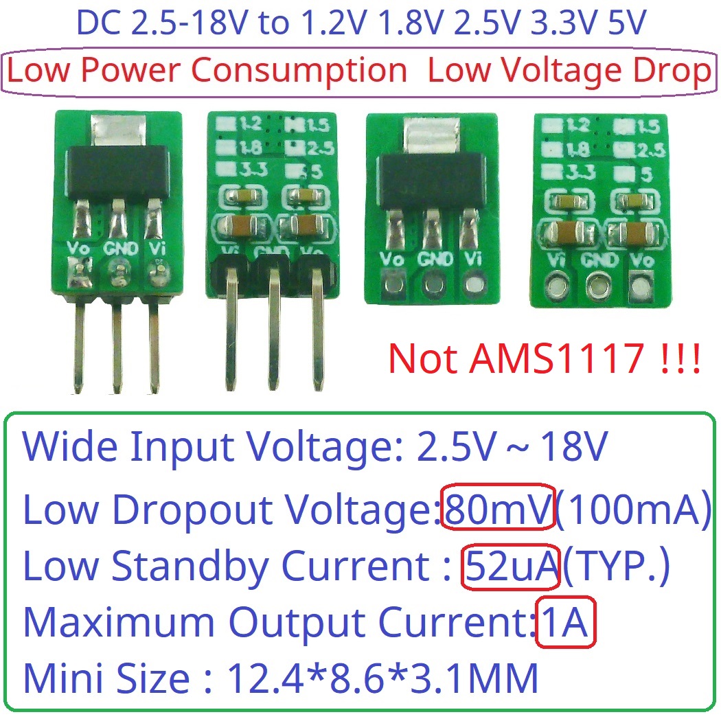 Step-Down Buck LDO Module for  - đánh giá và giá Esp32 Step Down Buck