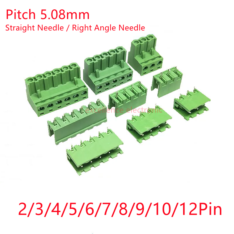 5Pairs 5.08mm Terminal Block 2 - đánh giá và giá Screw Terminal Block